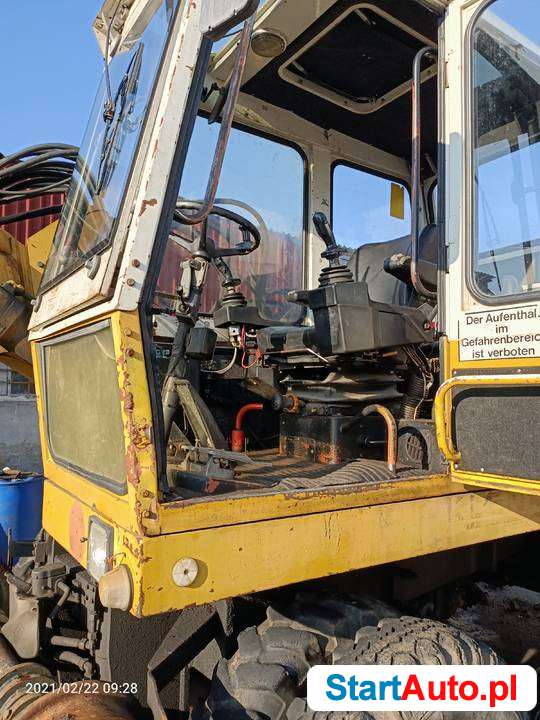 Koparka Liebherr A 902 ZW, kolejowa, dwudrogowa,