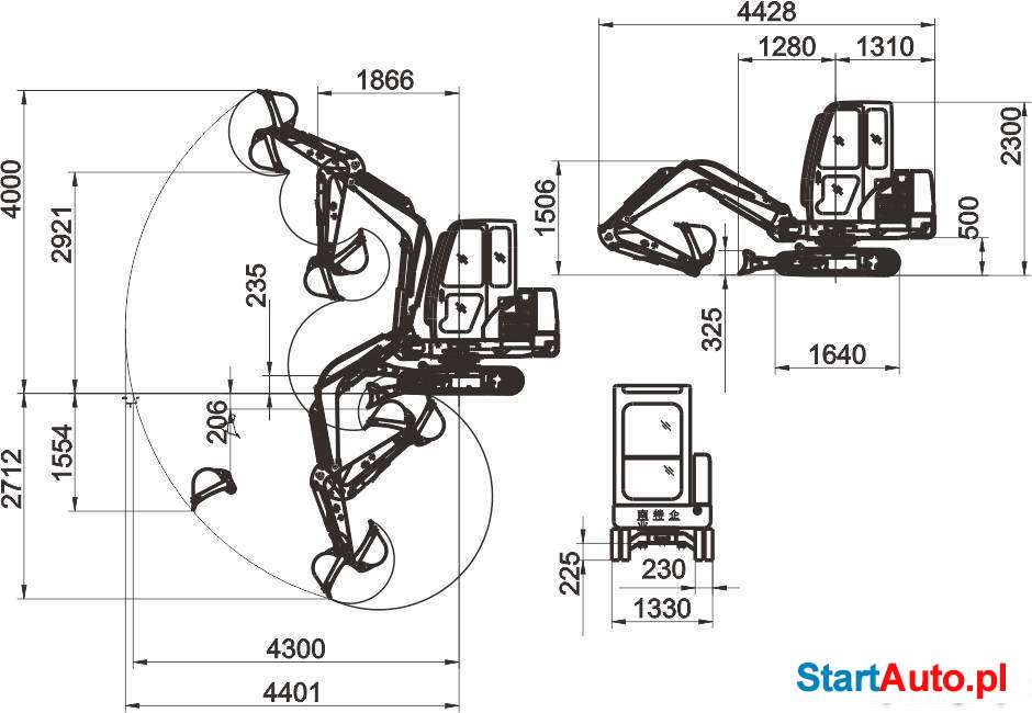 KOPARKA ( Mini koparka ) NT25 – LEASING
