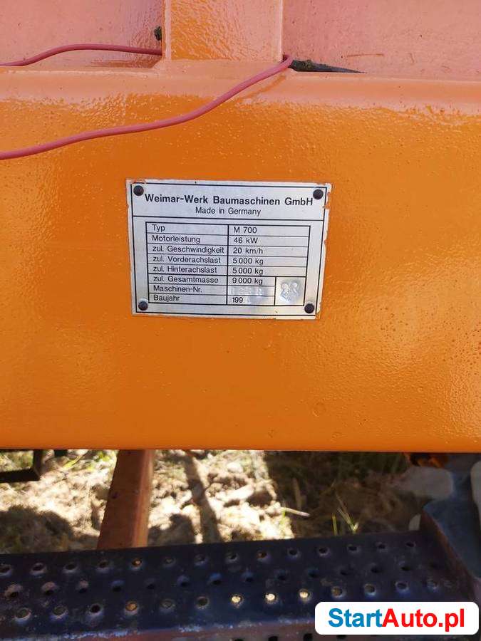 koparka weimar m 700