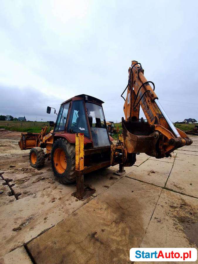 KOPARKO ŁADOWARKA CASE 580K