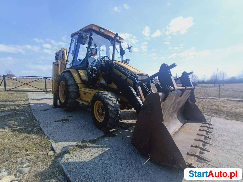 KOPARKO ŁADOWARKA CAT 428C, 438C