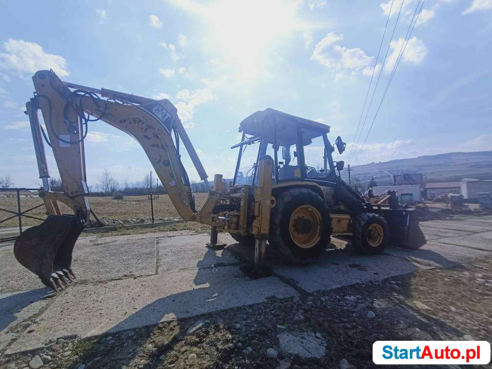 KOPARKO ŁADOWARKA CAT 428C, 438C