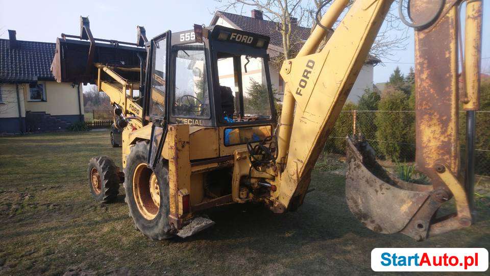 Koparko ładowarka ford 555