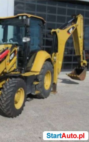 Koparko ladowarka kolowa Caterpillar 428F rok 2018