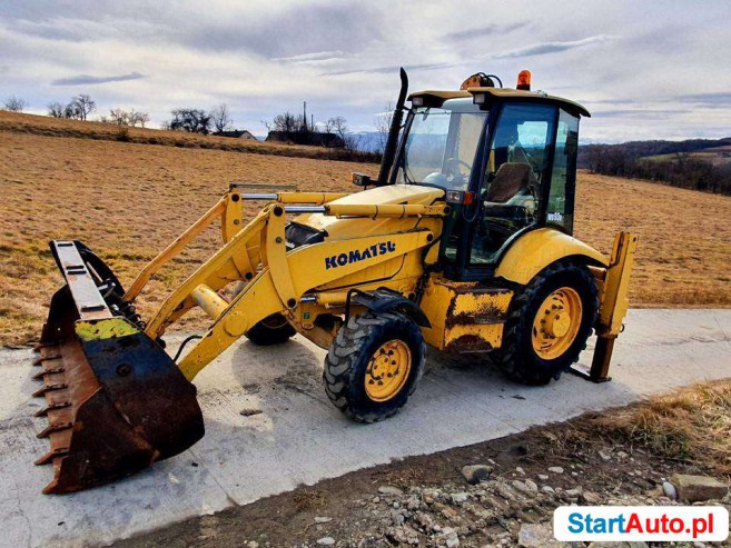 KOPARKO ŁADOWARKA KOMATSU WB93R, ZAMIANA NA STARSZĄ, ODKUP