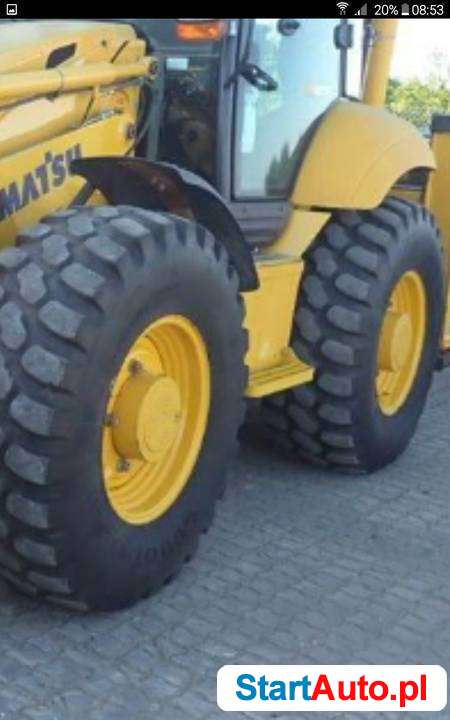 VAT= 0 Koparko ladowarka na Rownych kolach KOMATSU WB97-S-5