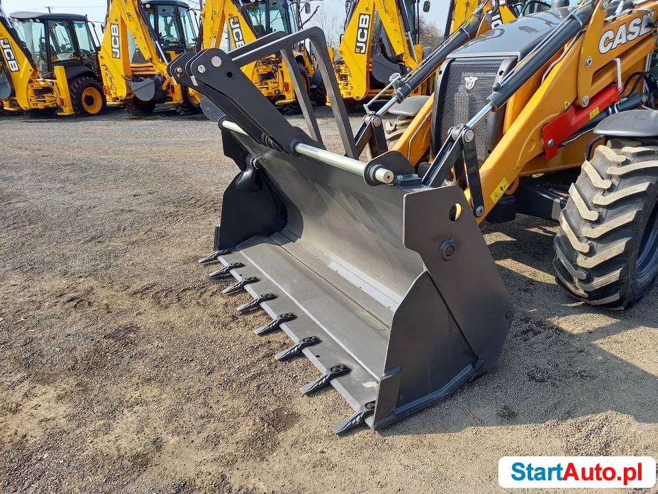 Koparko-ładowarka CASE 580 ST, NEW HOLLAND B110B BEZ ADBLUE