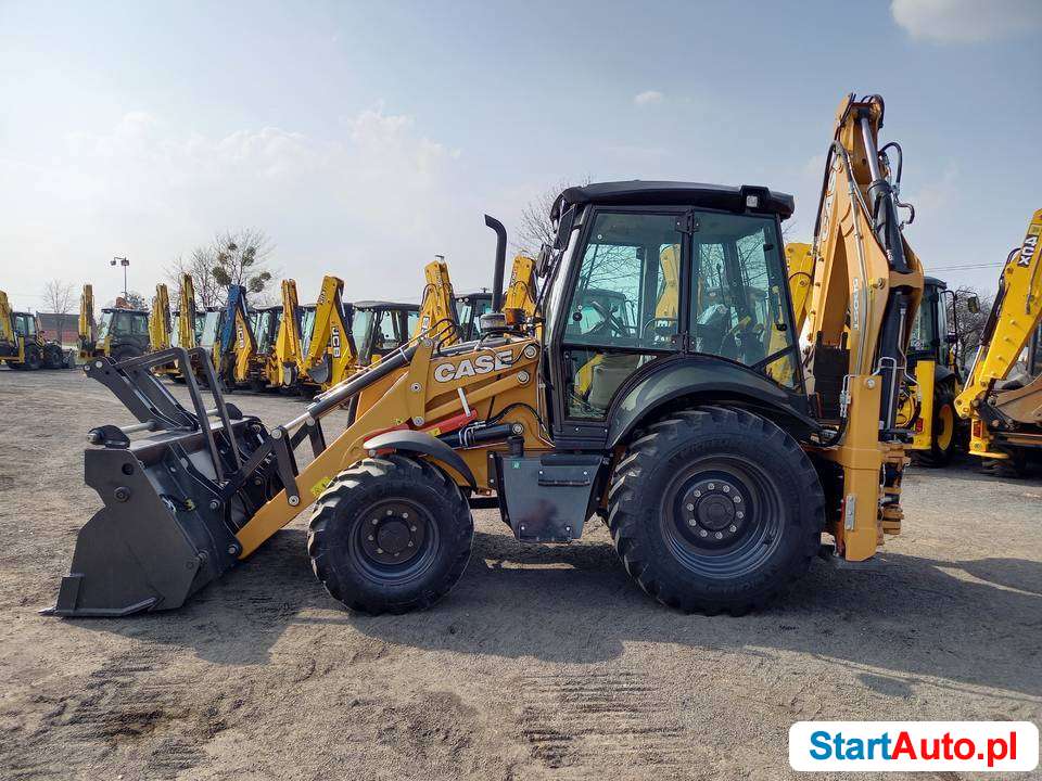 Koparko-ładowarka CASE 580 ST, NEW HOLLAND B110B BEZ ADBLUE