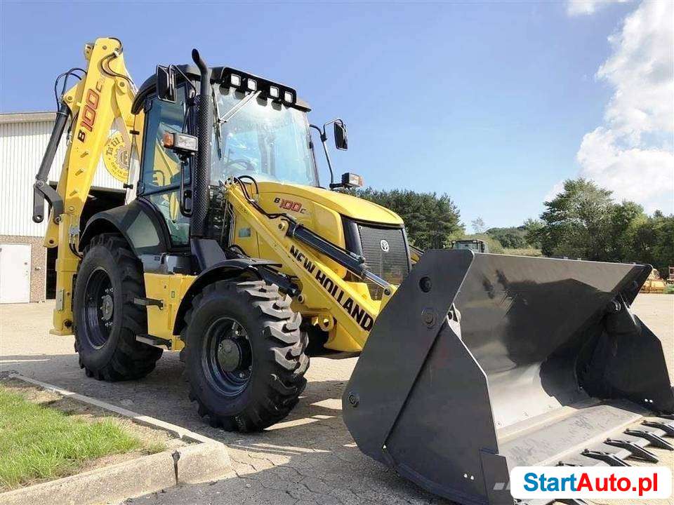 KOPARKO-LADOWARKA NEW HOLLAND B 100C