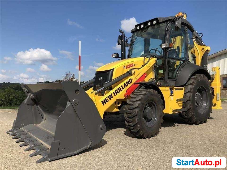KOPARKO-LADOWARKA NEW HOLLAND B 100C