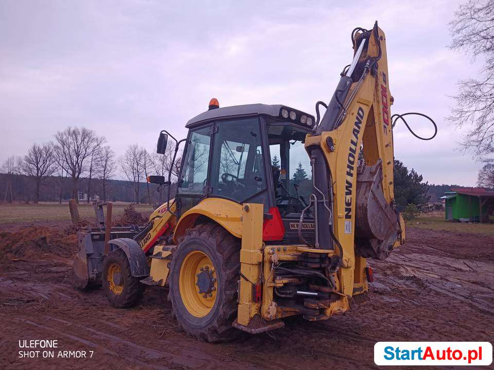 Koparko-Ładowarka New Holland B100 C Krajowa Salon Polska !!