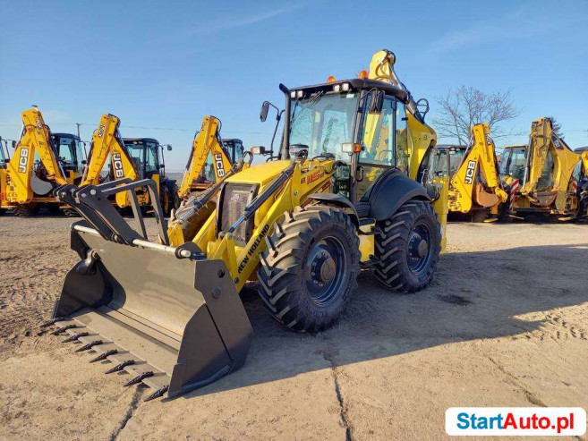 Koparko-ładowarka New Holland B115B CASE 695 JCB 4CX CAT434