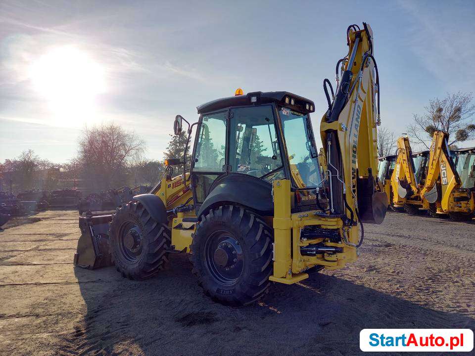 Koparko-ładowarka New Holland B115B CASE 695 JCB 4CX CAT434