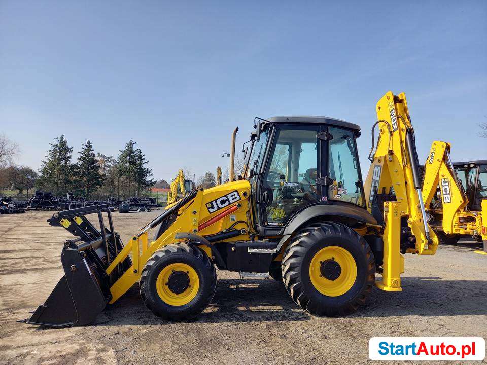 Koparko-ładowarka JCB 3CX JOYSTICK 4CX CAT VOLVO CASE