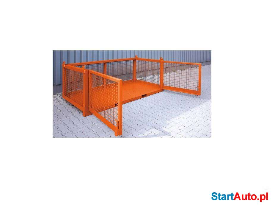 KOSZ PLATFORMA WIDLAKA DŹWIGU EICHINGER 1058 1,5t podest