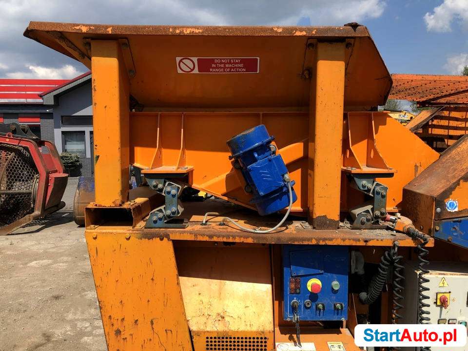 Kruszarka szczękowa Guidetti Caesar 1 – pilot, rewers