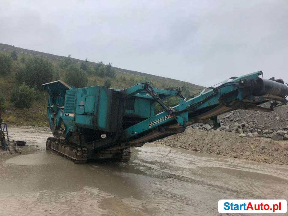 Kruszarka szczękowa Powerscreen Pegson XA400S, duża, mobilna