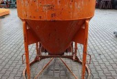 Kubeł pojemnik zbiornik do betonu 1000L dźwig