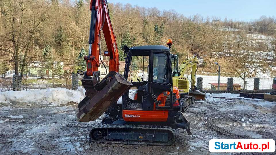 Kubota KX 101-3 4 minikoparka mini koparka gąsienicowa 3,5t