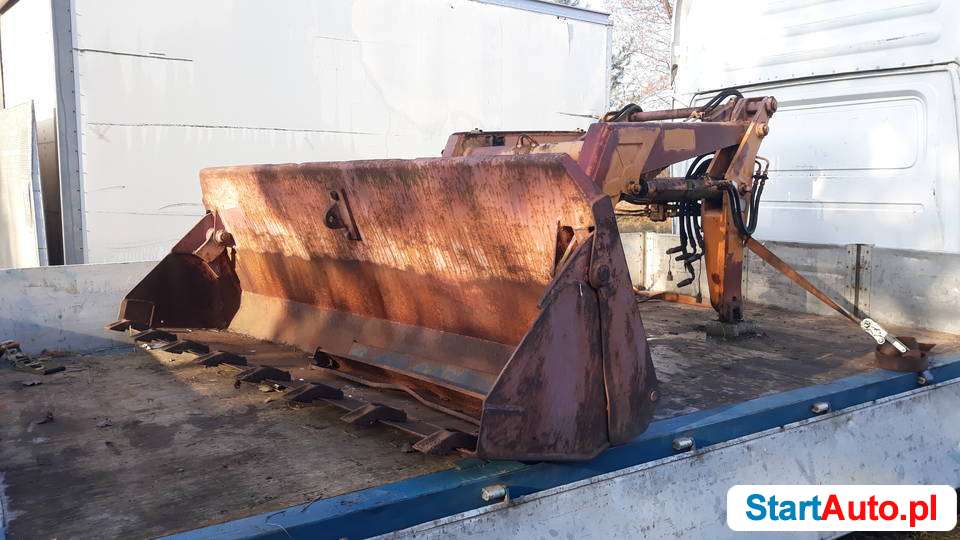 Ładowacz TUR Unimog schaeff FL500 łyżka otwierana krokodyl