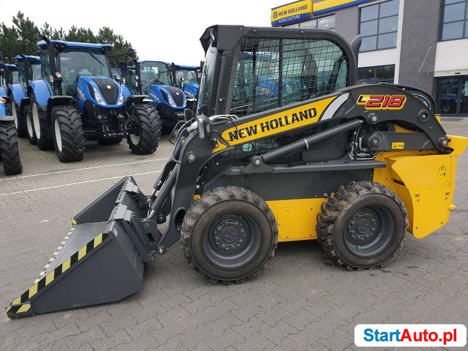 Ładowarka burtowo-kołowa L218 New Holland