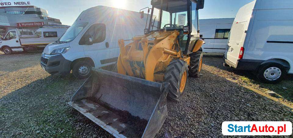 Ładowarka JCB 2CX 4×4, kompresor, lyżka z krokodylem RATY
