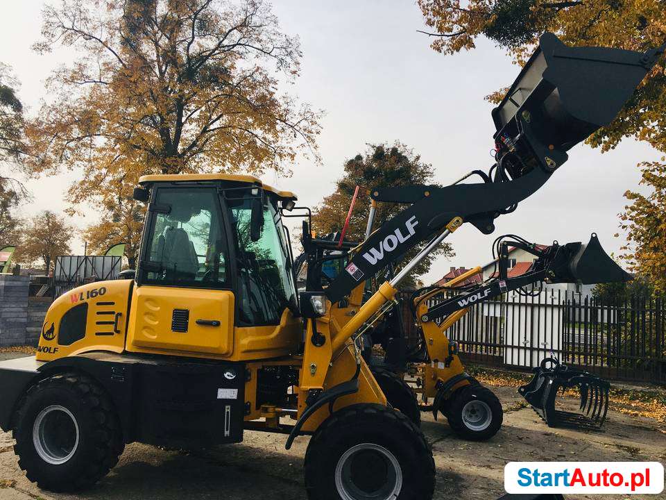 Ładowarka kołowa 4×4 Wolf WL160 jak Manitech Nowa nie JCB