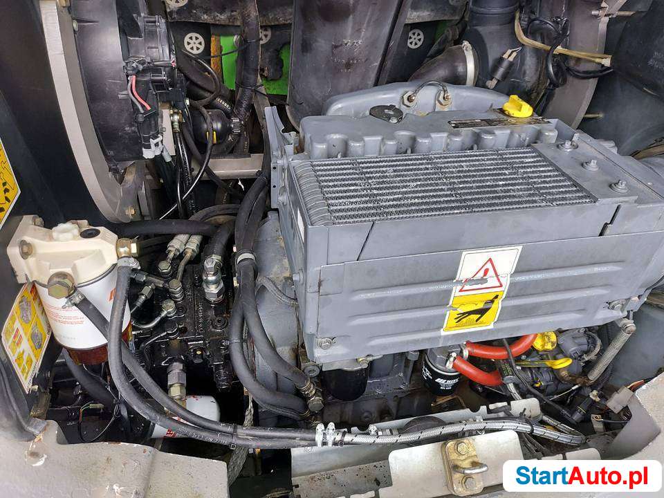 Ładowarka kołowa Atlas 65 2010r łyżka widły szybkozłącze Cat