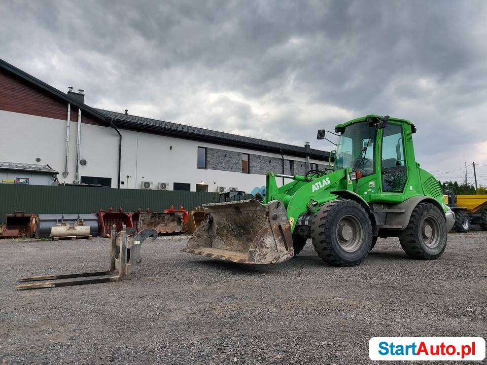 Ładowarka kołowa Atlas 65 2010r łyżka widły szybkozłącze Cat