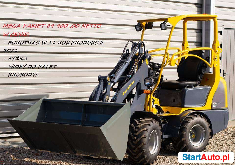 Ładowarka kołowa Eurotrac W 11 ,Nowa,Kredyt 0%