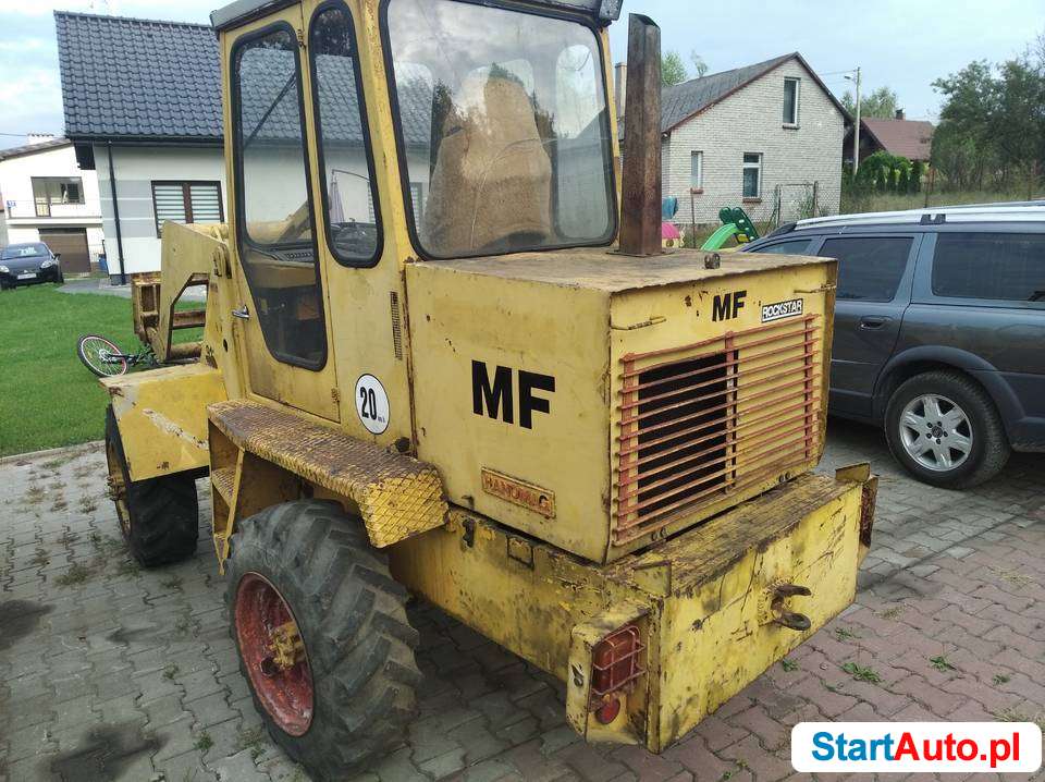 ładowarka kołowa hanomag 911 2 t udzwigu perkins mf3 4×4