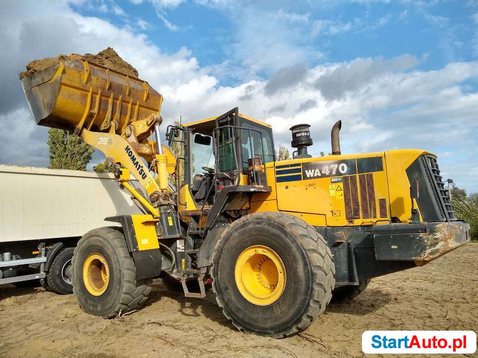 ładowarka kołowa Komatsu WA470-6 566 576 24T 480 430 WA 470