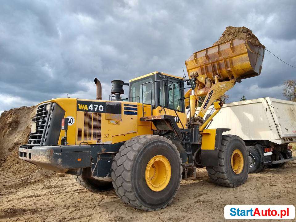 ładowarka kołowa Komatsu WA470-6 566 576 24T 480 430 WA 470