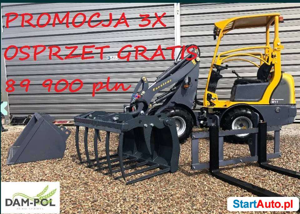 Ładowarka kołowa W11,silnik Kubota