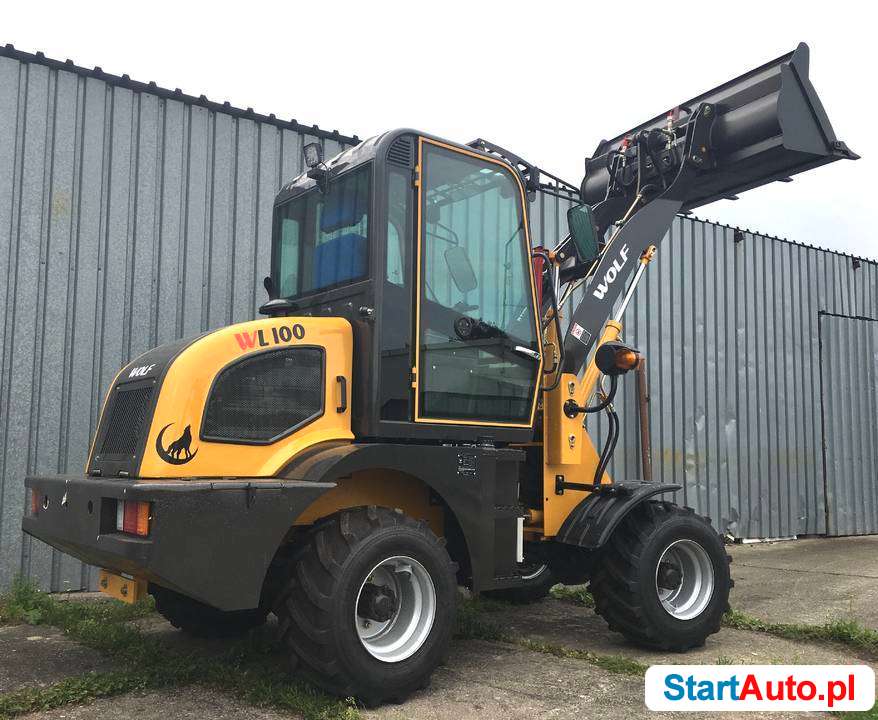 Ładowarka kołowa Wolf WL100 4X4 gwarancja,udzwig 1200 kg