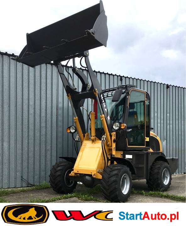 Ładowarka kołowa Wolf WL100 4X4 gwarancja,udzwig 1200 kg
