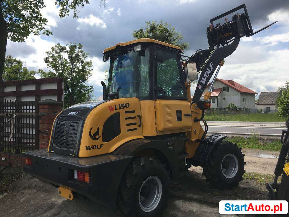 Ładowarka kołowa Wolf Wl150,4X4 ,ŁYŻKA,WIDŁY DO PALET