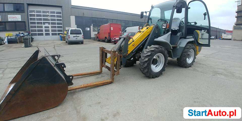 ładowarka Kramer 280 udźwig 1,6 t szufla widły jak Volvo JCB