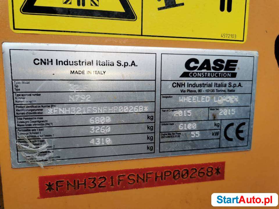 Ładowarka Przegubowa CASE 321F