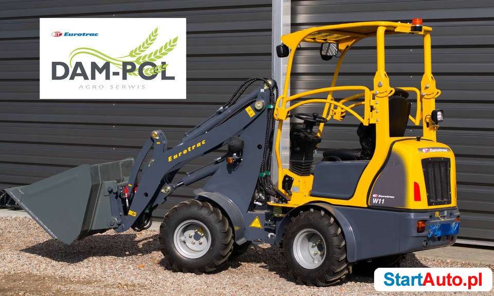 Ładowarka przegubowa EUROTRAC W11 NOWA (nie weidemann schaff
