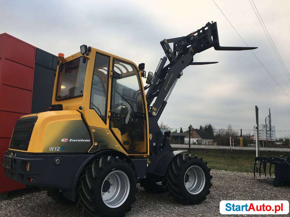 Ładowarka przegubowa EUROTRAC W12 F XL 4X4 ,nowa ,gwarancja