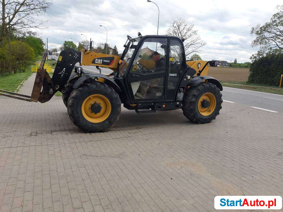 Ładowarka teleskopowa Cat TH 407 C. CAT 407