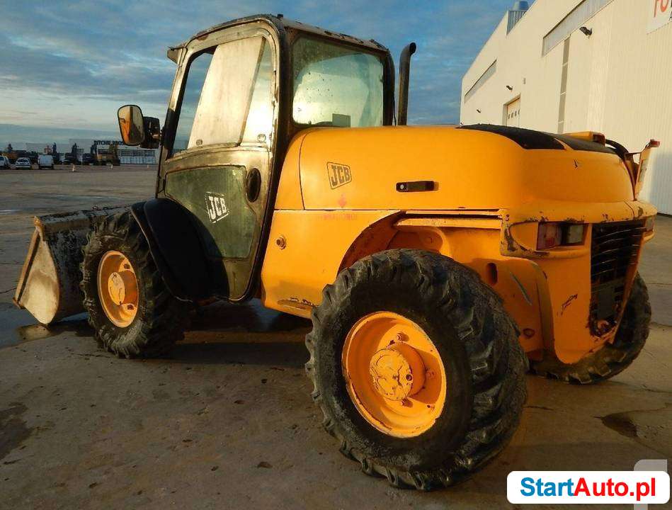 Ładowarka teleskopowa JCB 524 4×4 Łyżka Widły Skrętne 4 koła