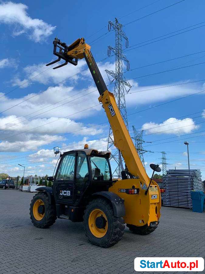 Ładowarka teleskopowa JCB 531-70 Agri 2015 rok 2600mth. 3 t