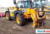 Ładowarka teleskopowa WYNAJEM JCB 550-80 2012r Okazja USLUGI
