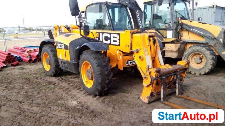 Ładowarka teleskopowa WYNAJEM JCB 550-80 2012r Okazja USLUGI