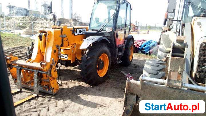 Ładowarka teleskopowa WYNAJEM JCB 550-80 2012r Okazja USLUGI