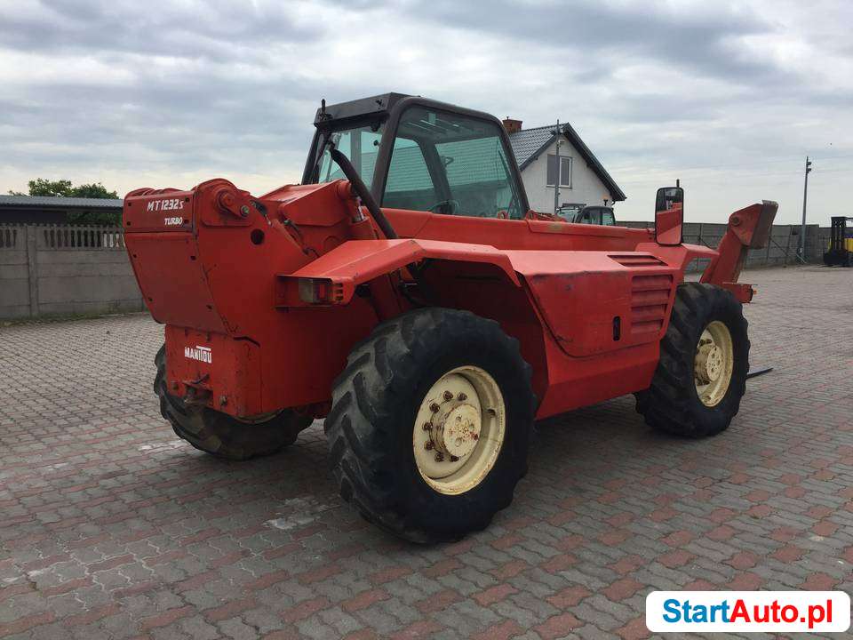 Ładowarka Teleskopowa Manitou 1232 S Turbo,Wysuw 12M+podpory