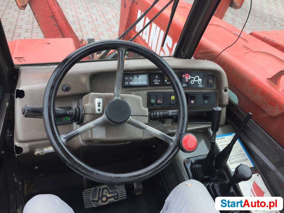 Ładowarka Teleskopowa Manitou 1232 S Turbo,Wysuw 12M+podpory