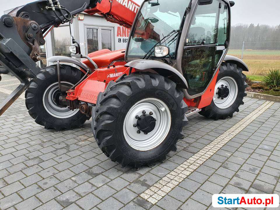 Ładowarka teleskopowa Manitou MLT 634.120 mercedes 173 KM